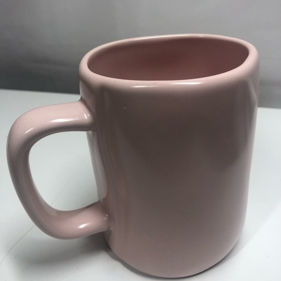 Rae Dunn Ligth pink mug “first kiss” - Picture 2 of 6